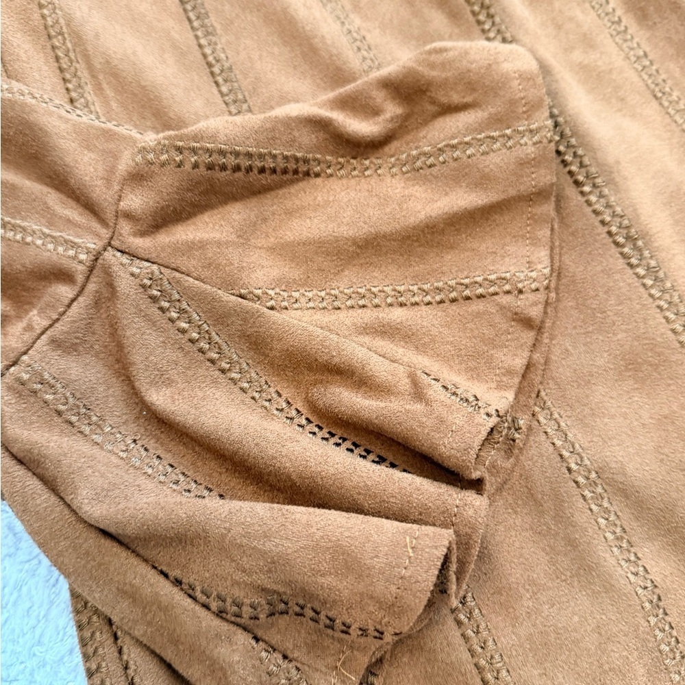 NWOT - Women’s Fall Suede Dress Size Medium - Picture 3 of 3